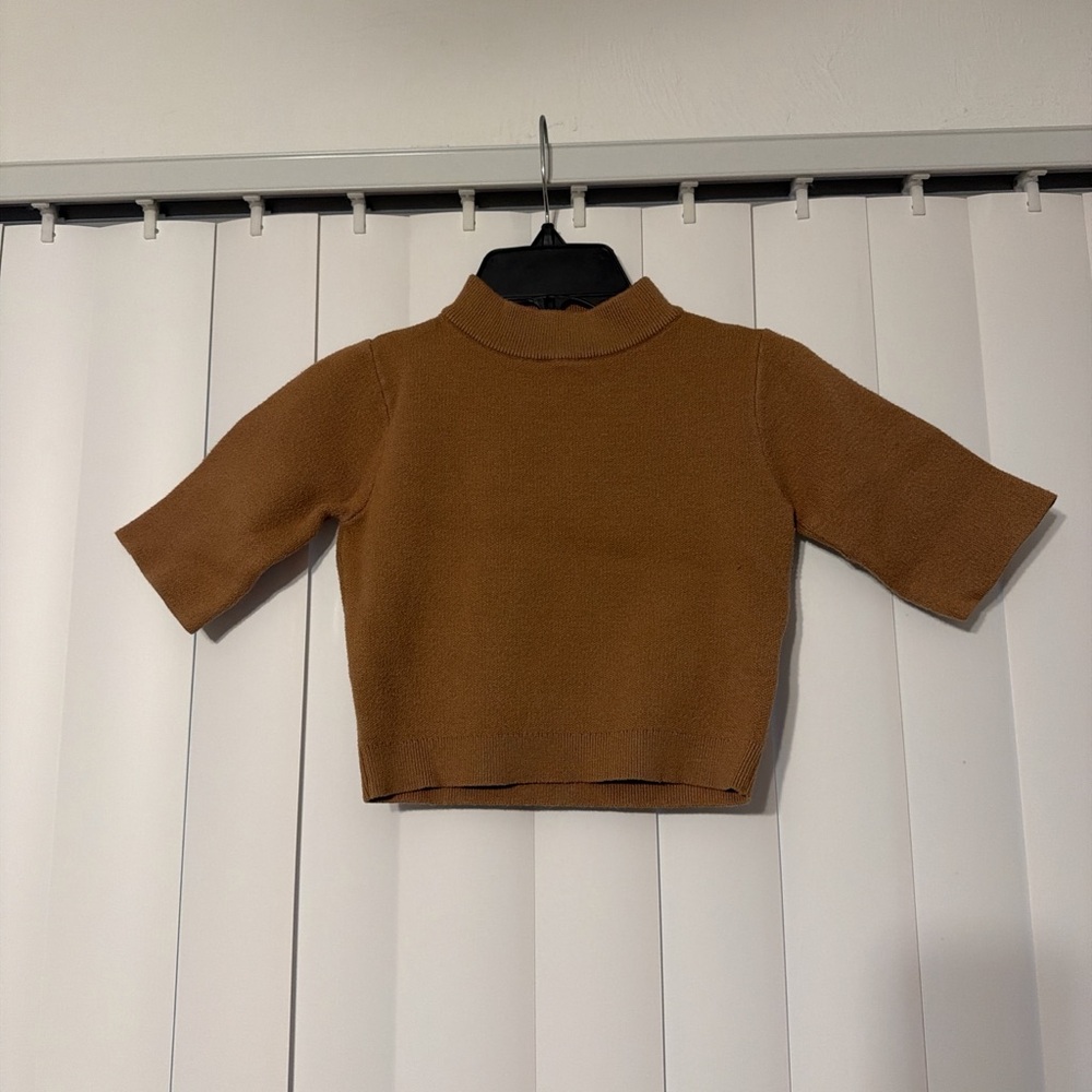 Princess Polly Brown Crop Top